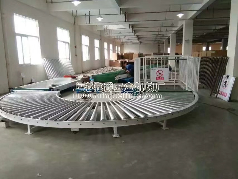 动力弯头滚筒输送机