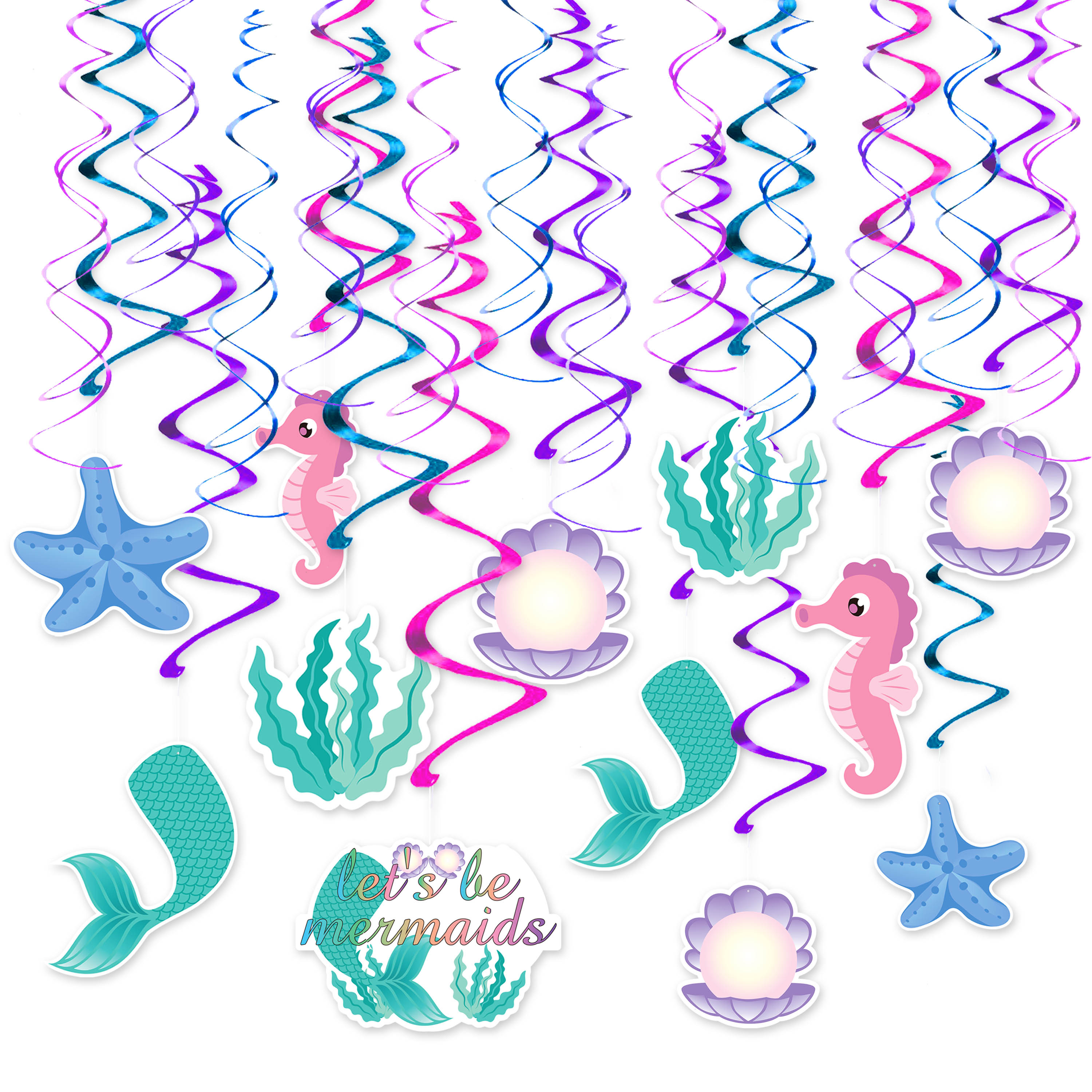 Mermaid hanging decoration