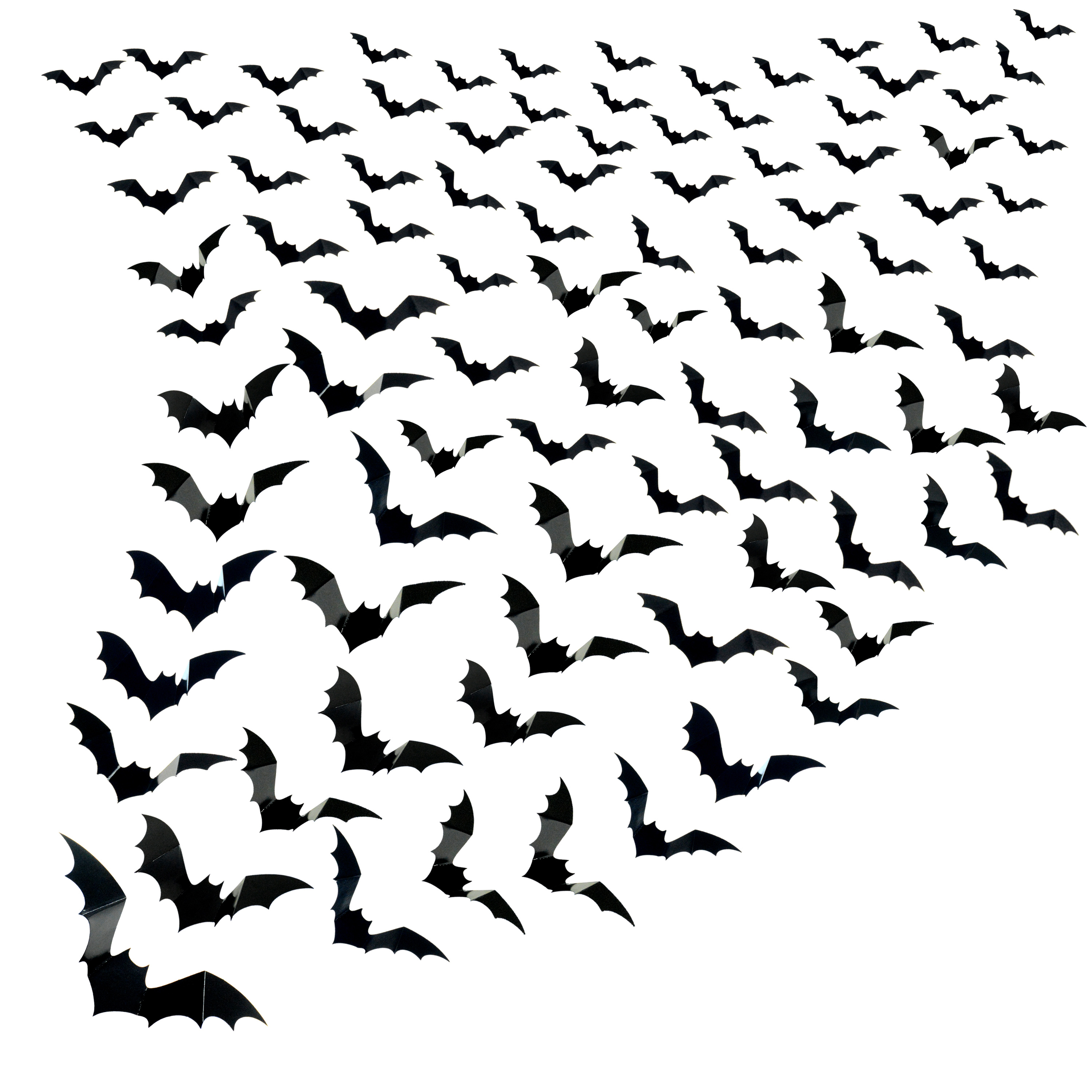 Halloween bat wall stickers