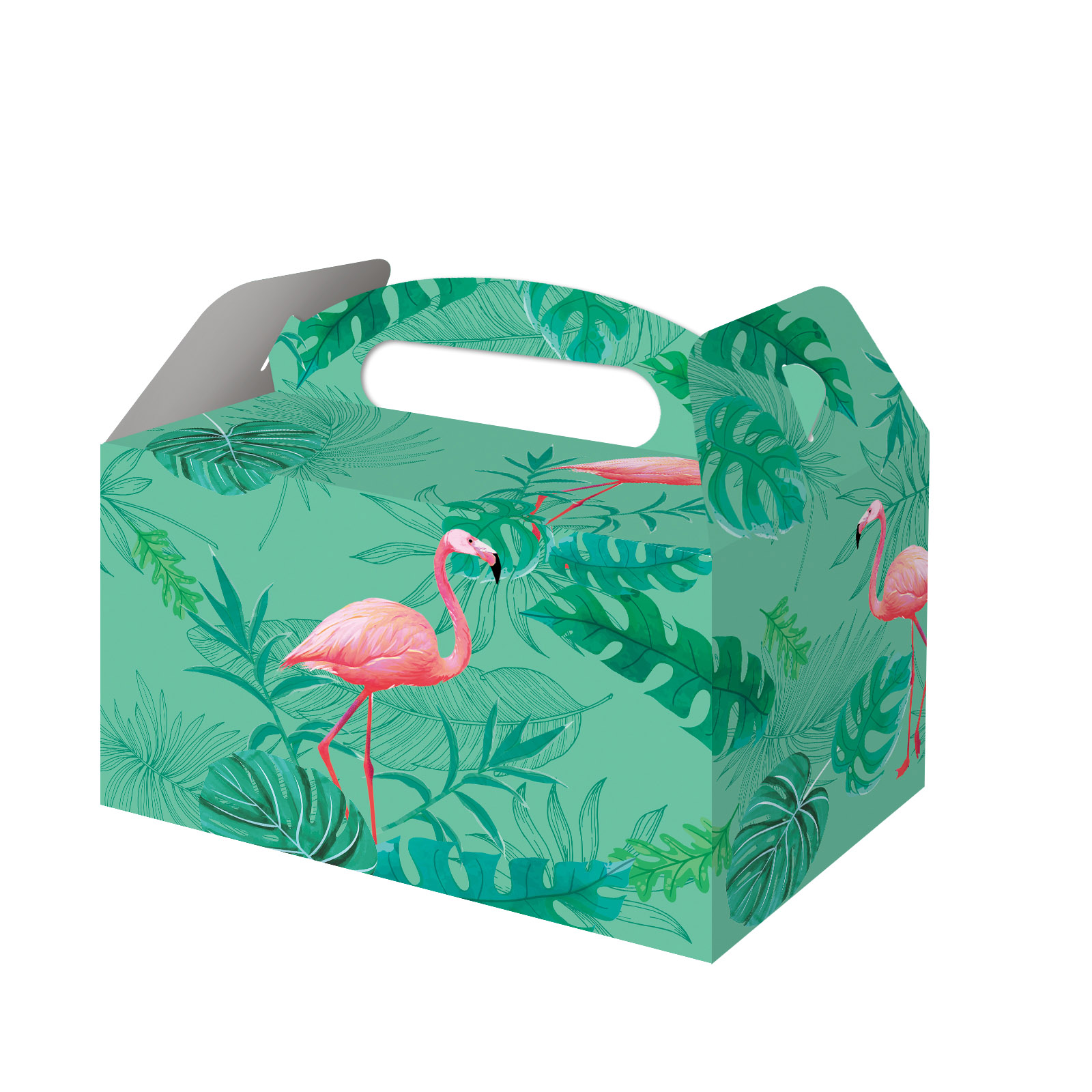 Hawaiian themed cake box