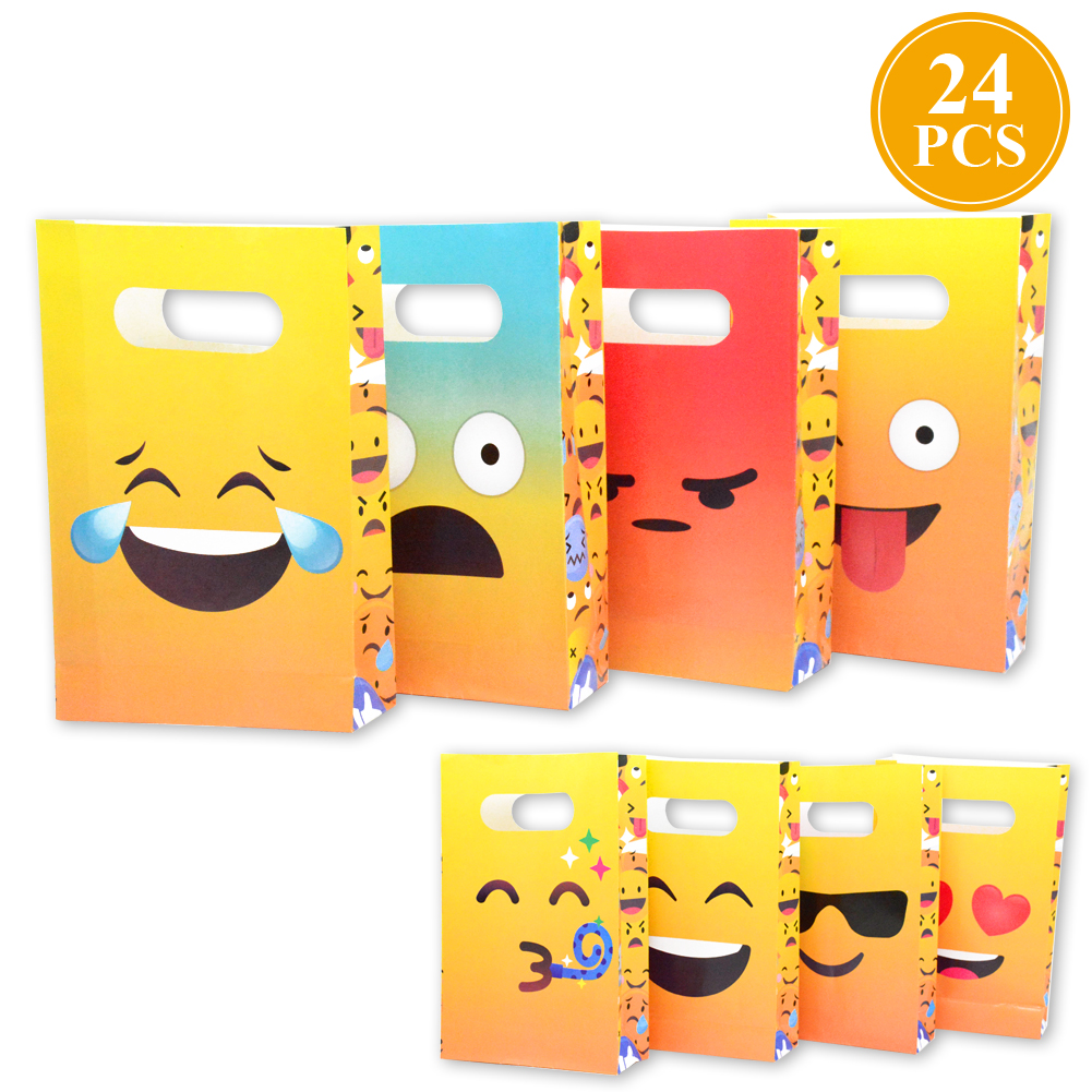 Emoji paper bag