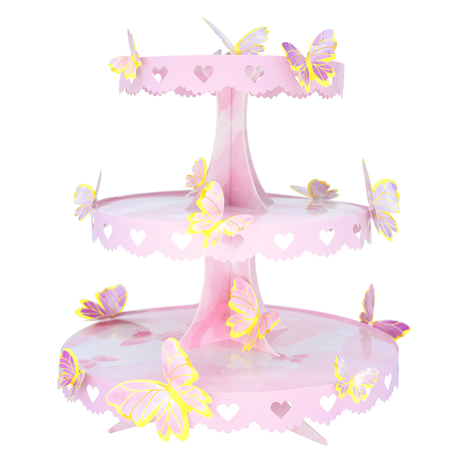 Butterfly themed cake stand