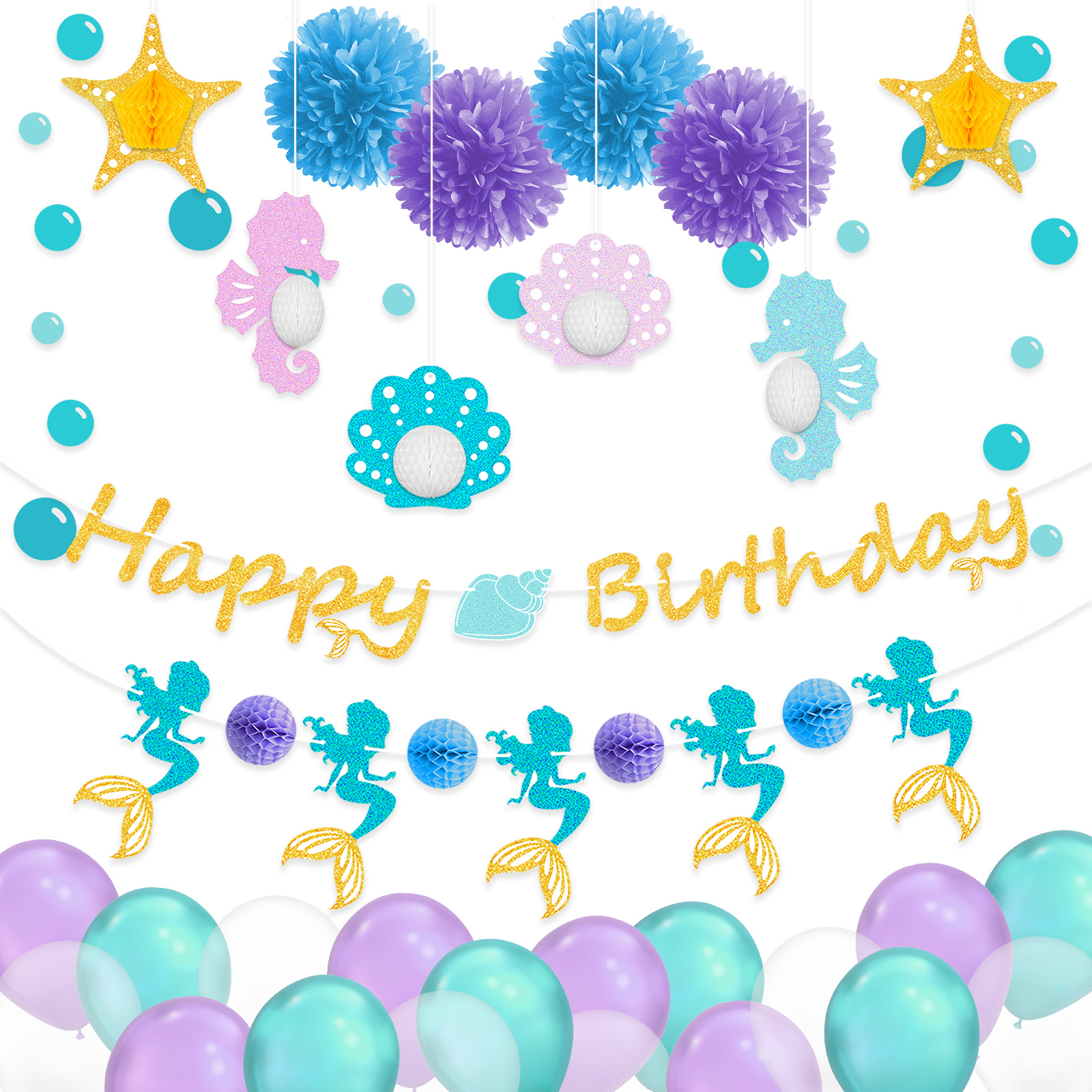 Mermaid Decorative Kit