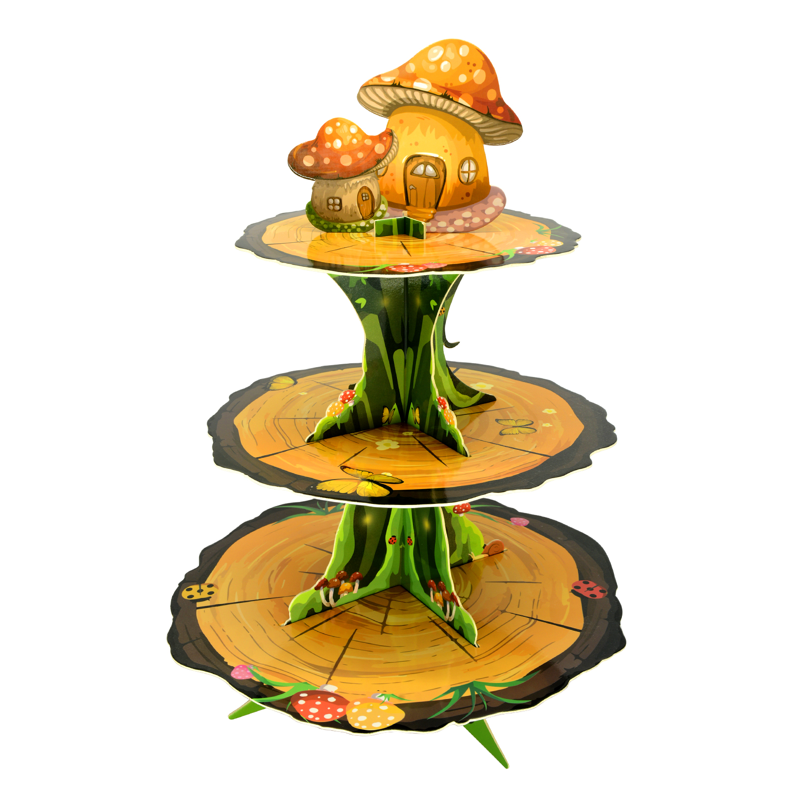 Forest theme cake stand