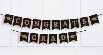 Graduation Party Paper Bunting