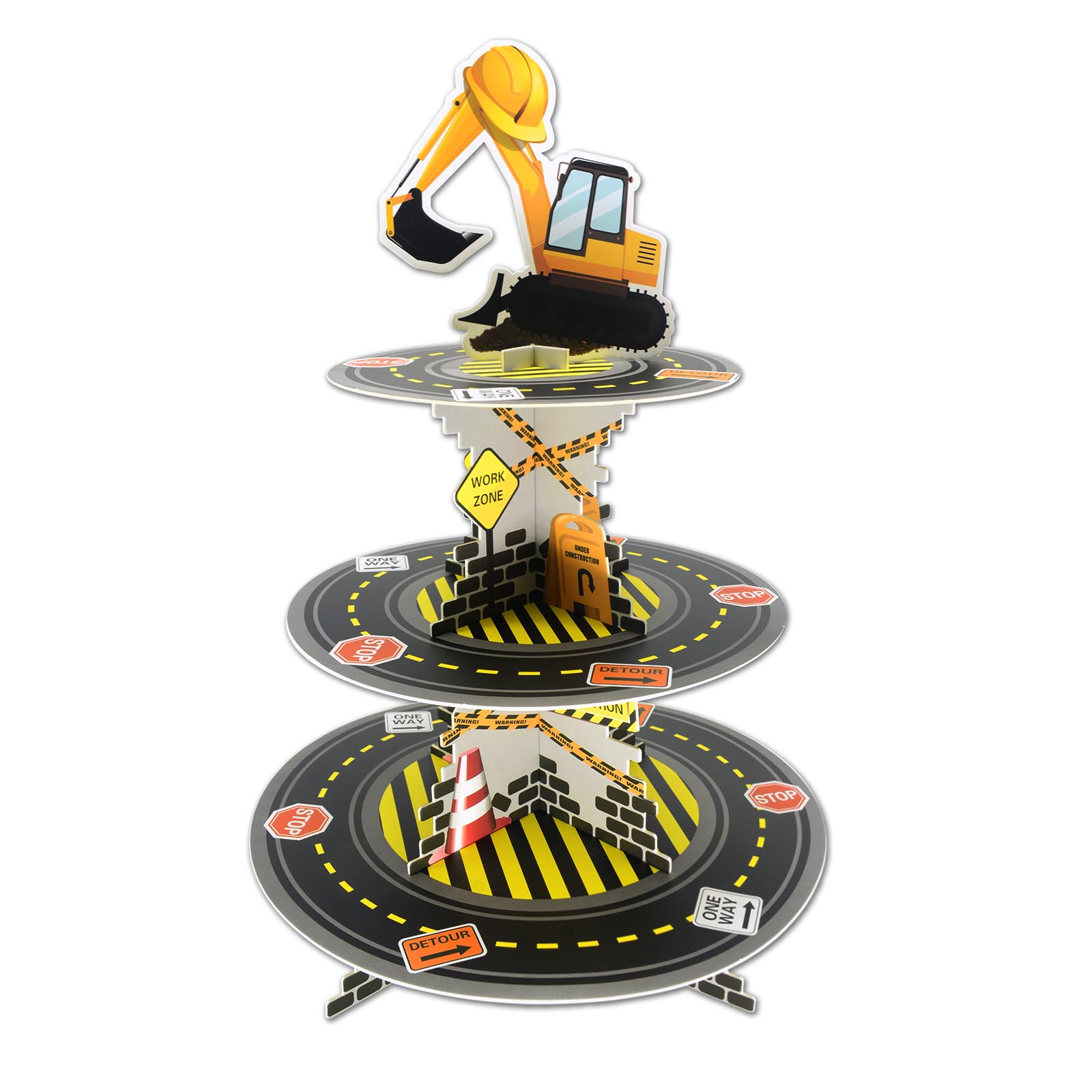Engineering themed cake stand