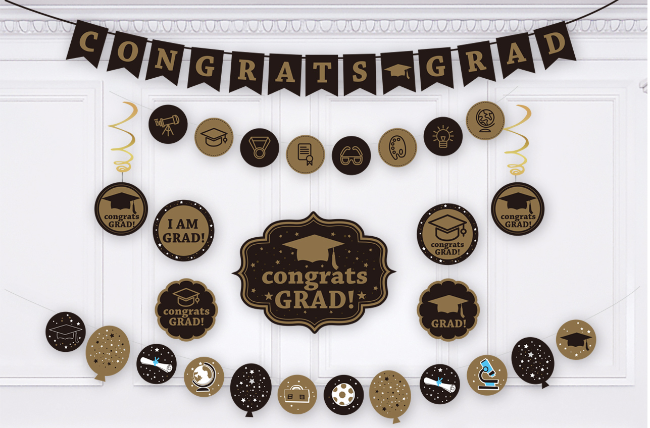 Happy Graduation Room Decoration Kit