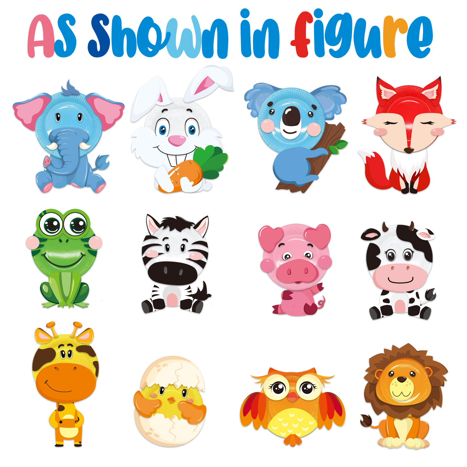 Animal DIY Paper Plate