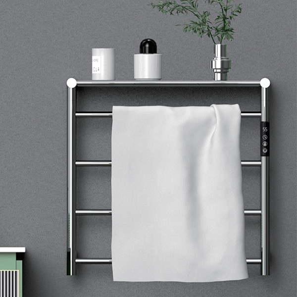Electric heated towel rack