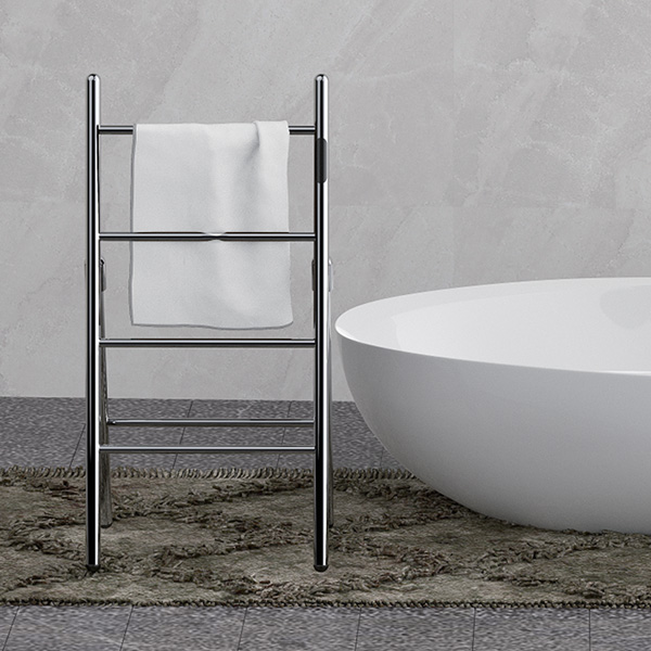 Electric heated towel rack