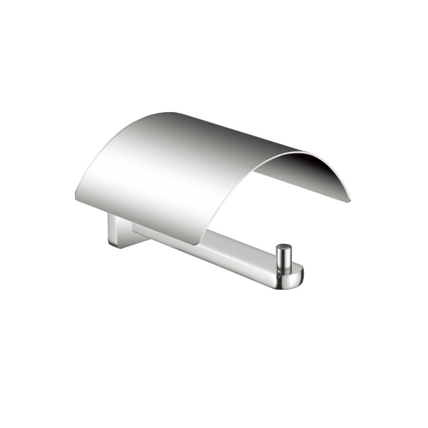 Roll holder with cover