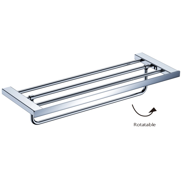 60cm double towel rack