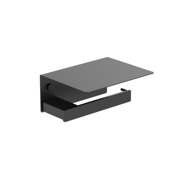 Roll holder with cover