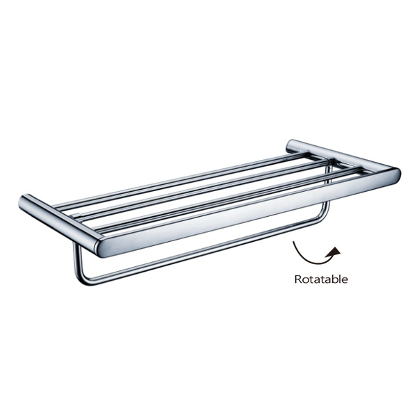 60cm double towel rack