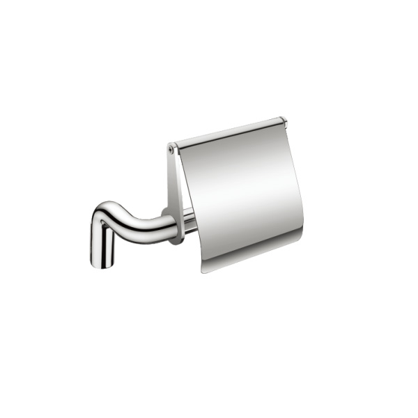 Roll holder with cover