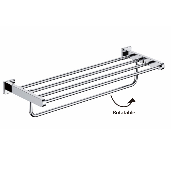 60cm double towel rack