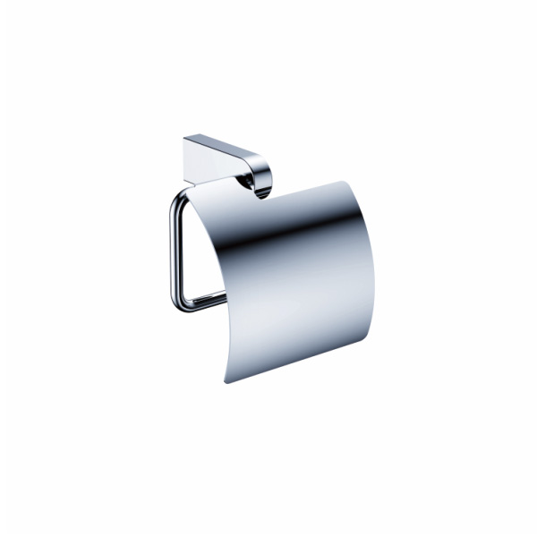 Roll holder with cover