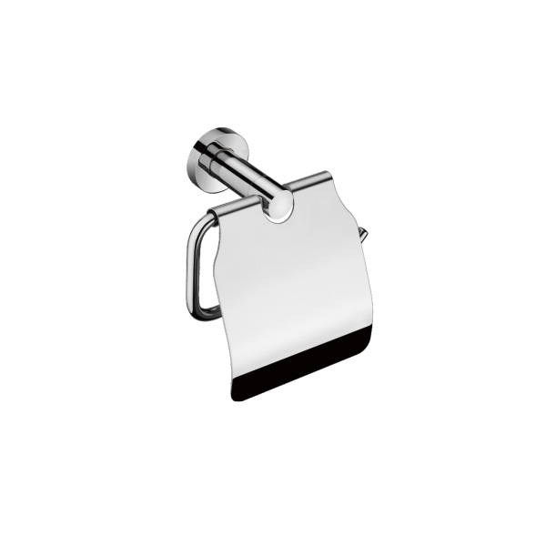 Roll holder with cover