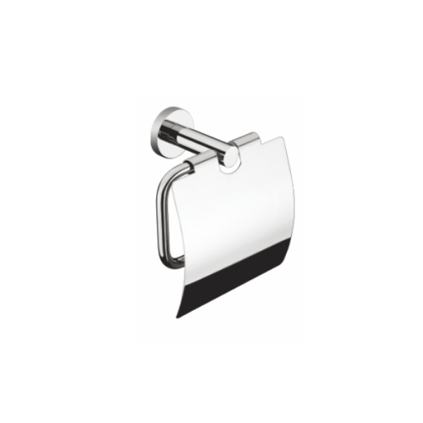 Roll holder with cover