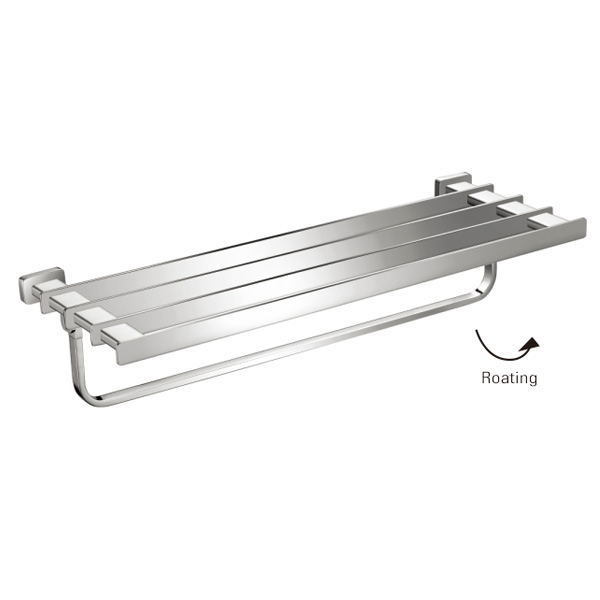 60cm double towel rack