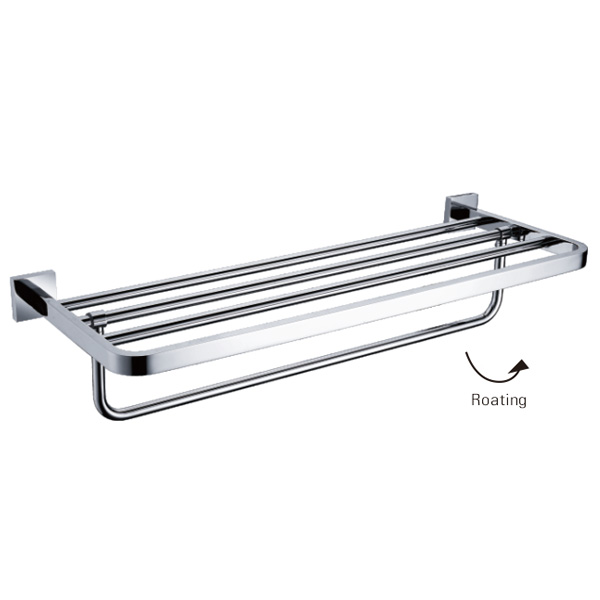 60cm double towel rack