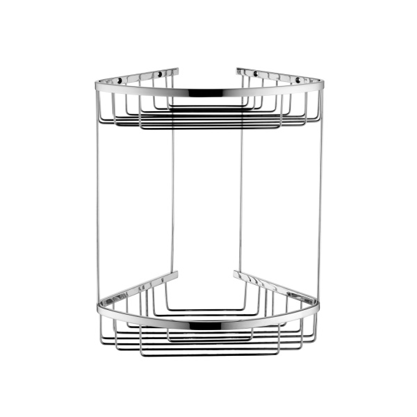 Double corner basket