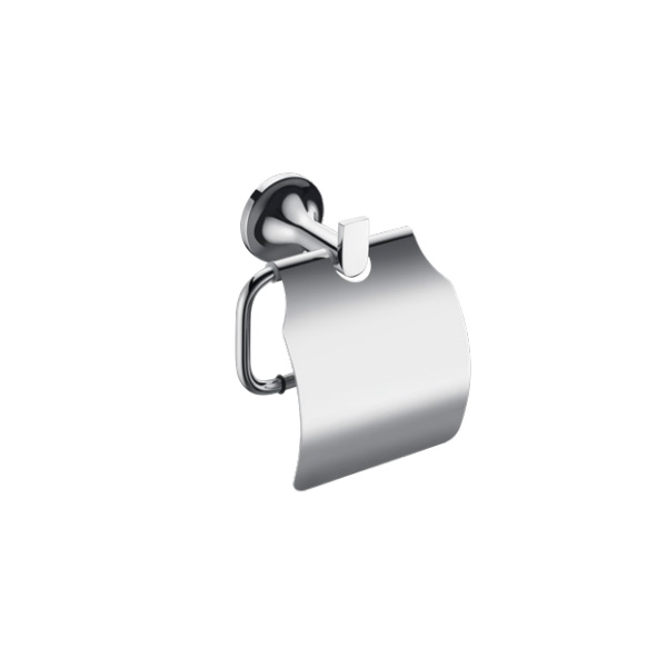 Roll holder with cover