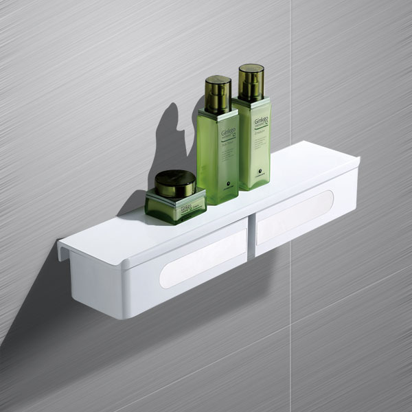 Shelf with storage box