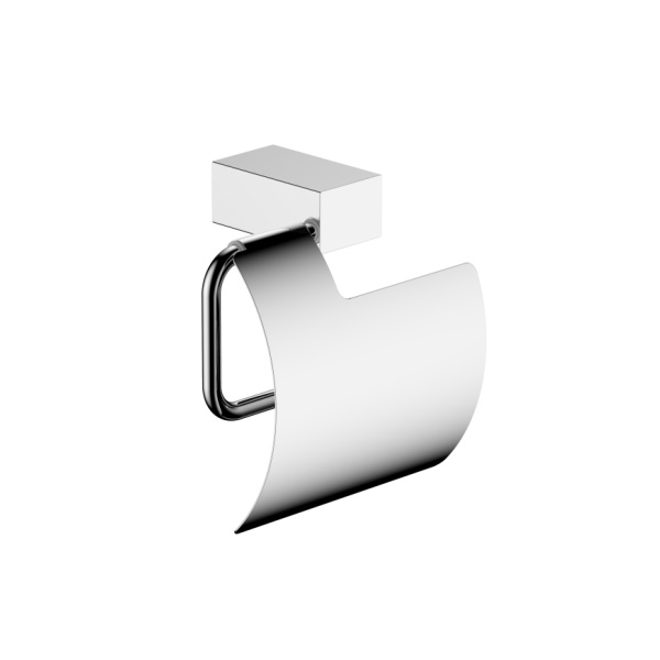 Roll holder with cover