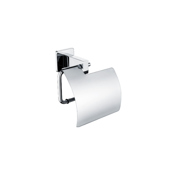 Roll holder with cover