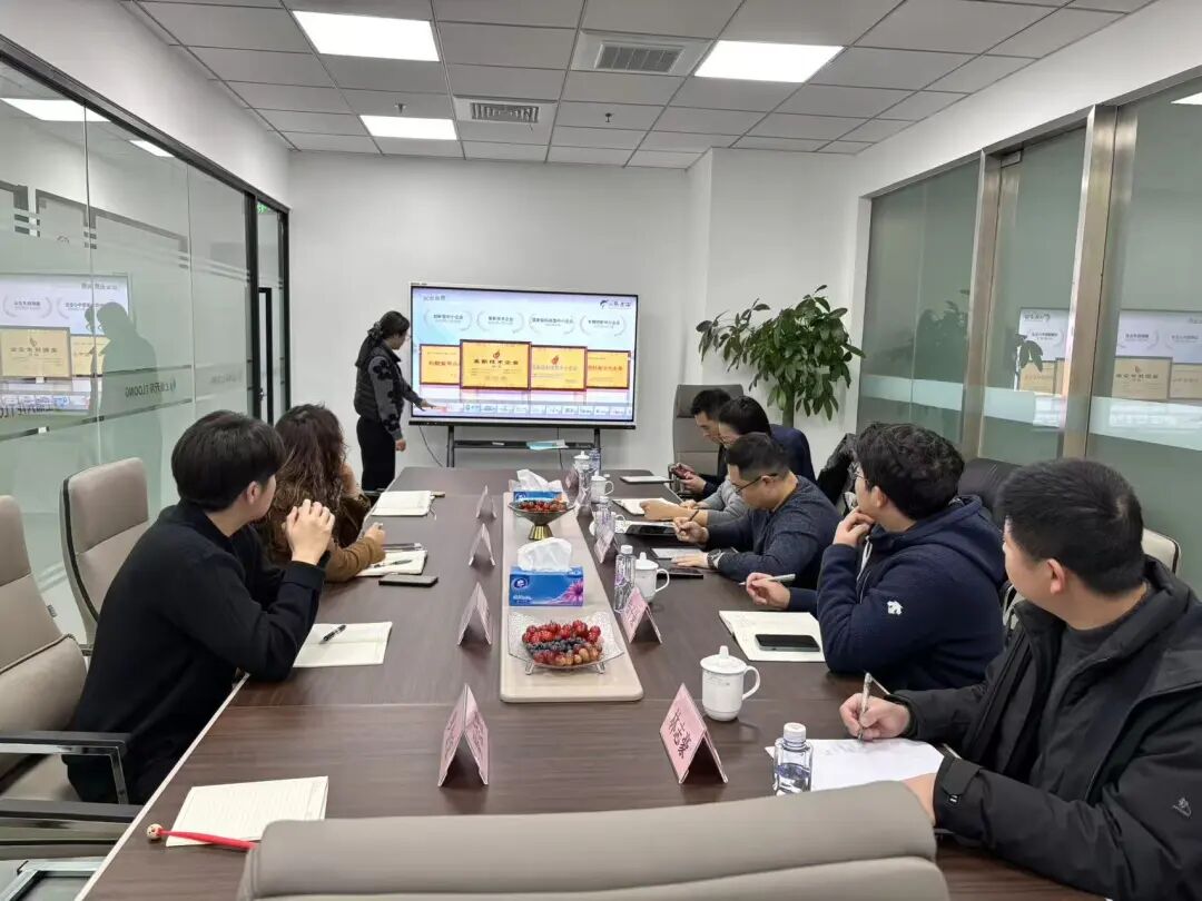 共赢未来谱新篇——热烈欢迎宁波奉化区领导一行莅临威海天辰生物考察指导