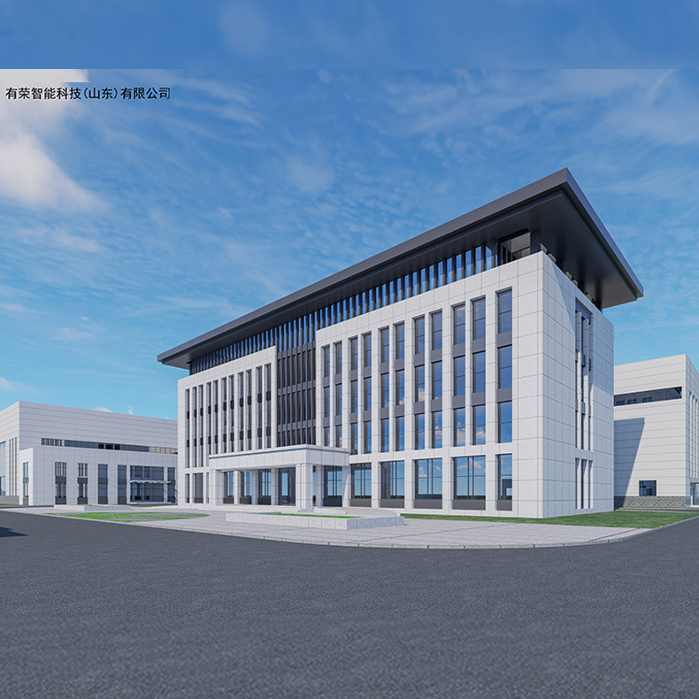 山东有荣机床新厂区建设进行中