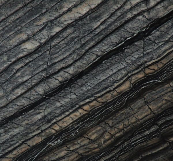 Black Wooden Marble