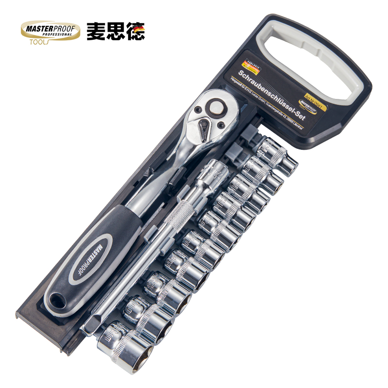 12PC 3/8-inch Socket Wrench Set