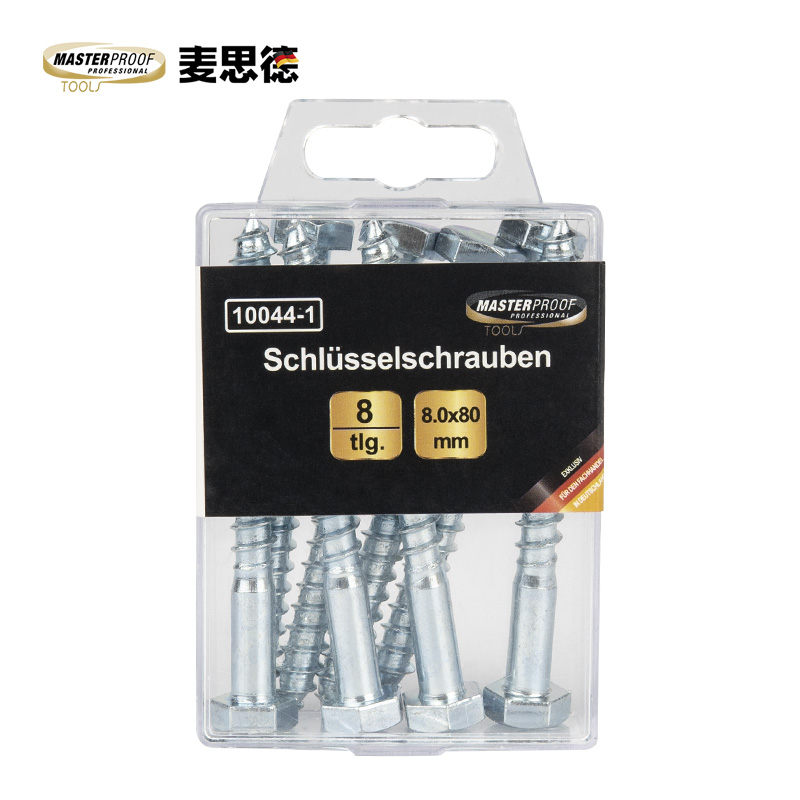 Hexagonal wood screw