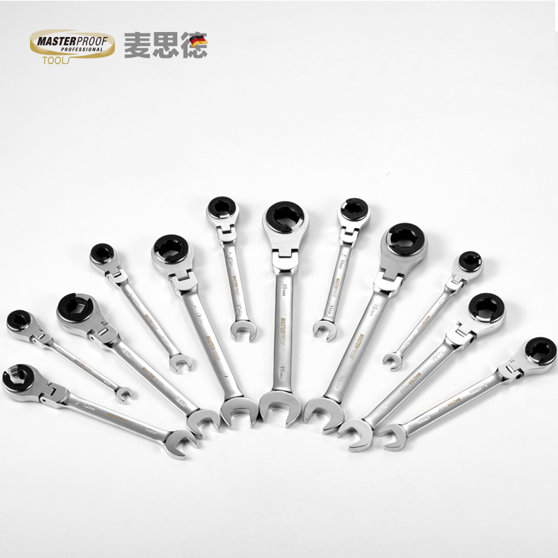 Active ratchet oil pipe wrench