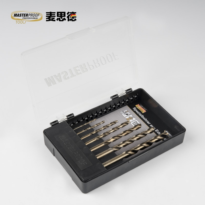 Stainless steel drill 7-piece set