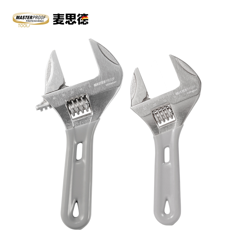 Short handle large opening wrench