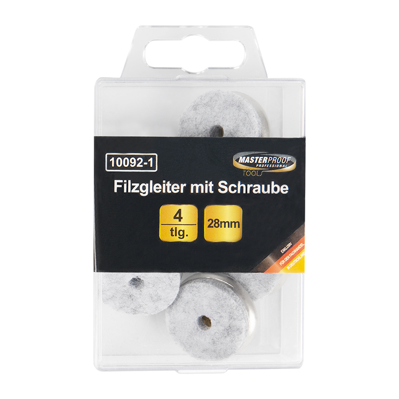 Nickel plated felt nail