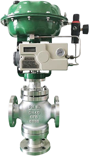 气动三通调节阀