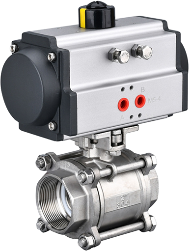 气动内螺纹球阀