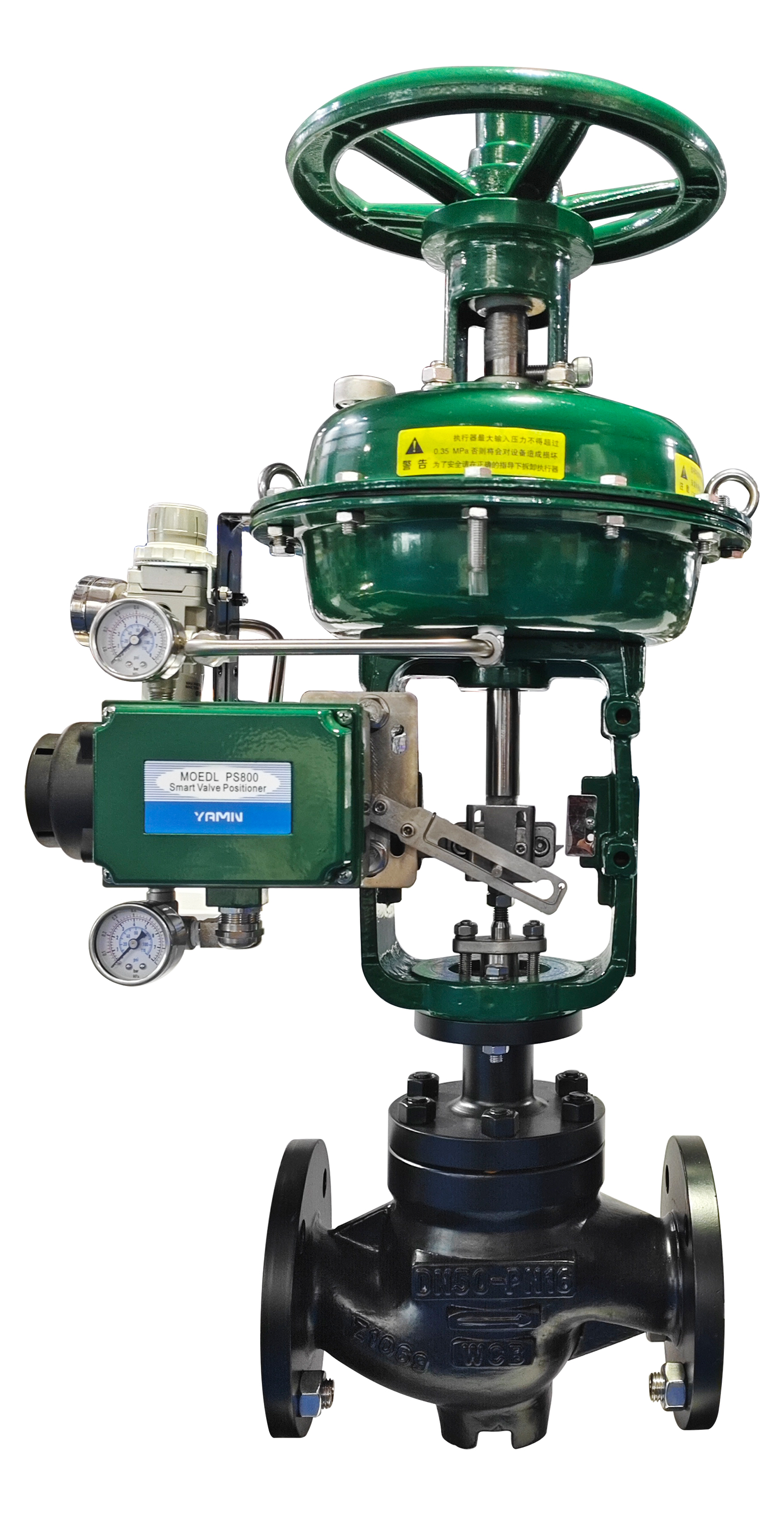 气动调节阀上装式手轮