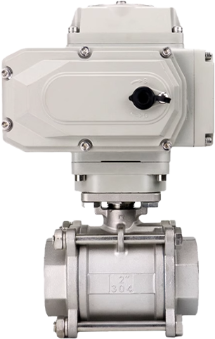 电动内螺纹球阀