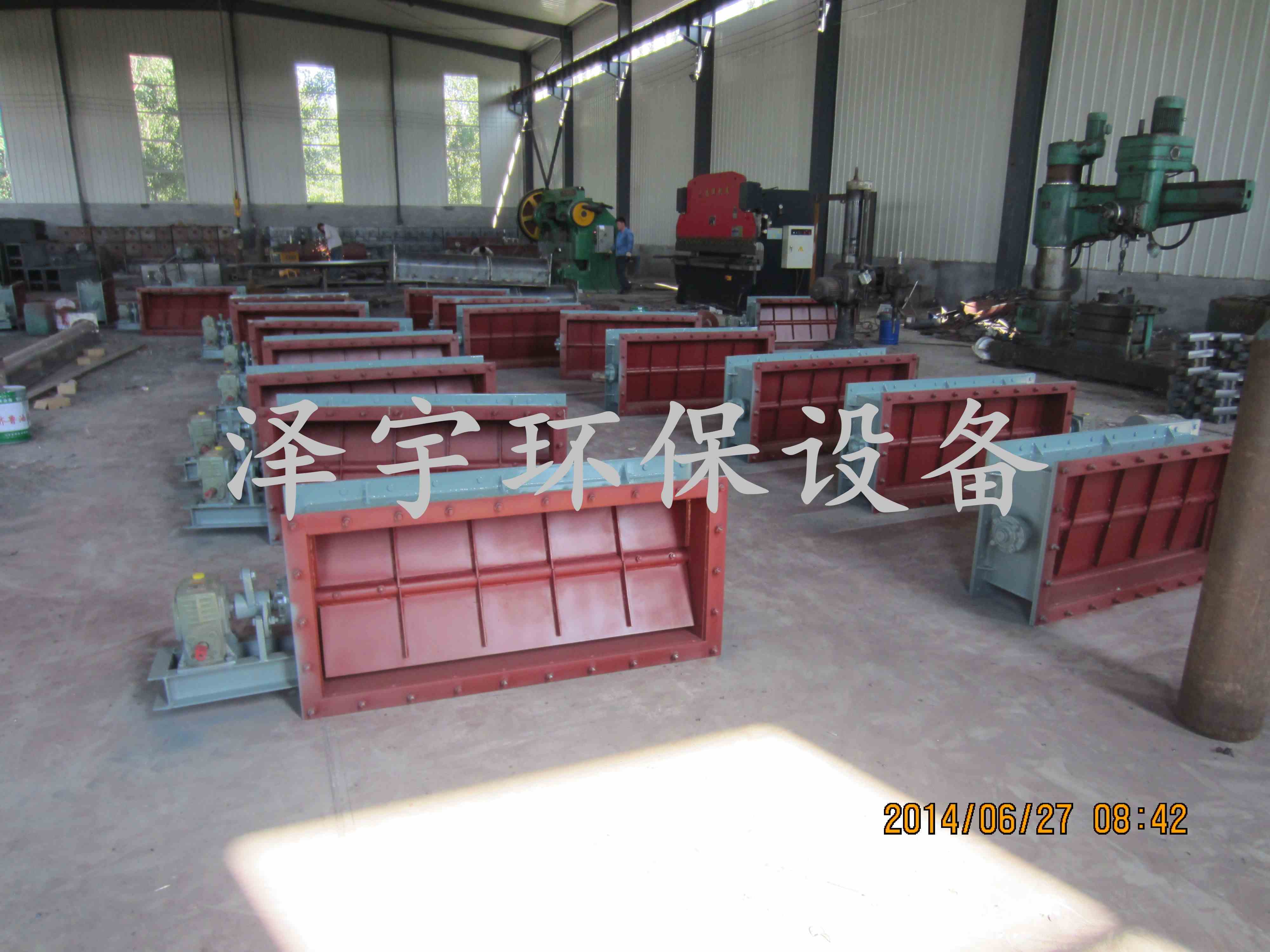 直径2000mm百叶通风蝶阀