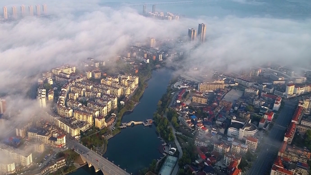 江西省武宁县：一座人在画中的城市