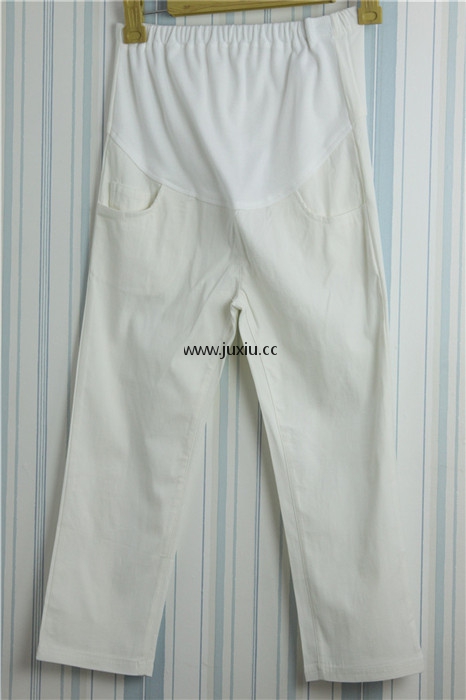 LS28357[爱宝]彩色织带高弹七分裤