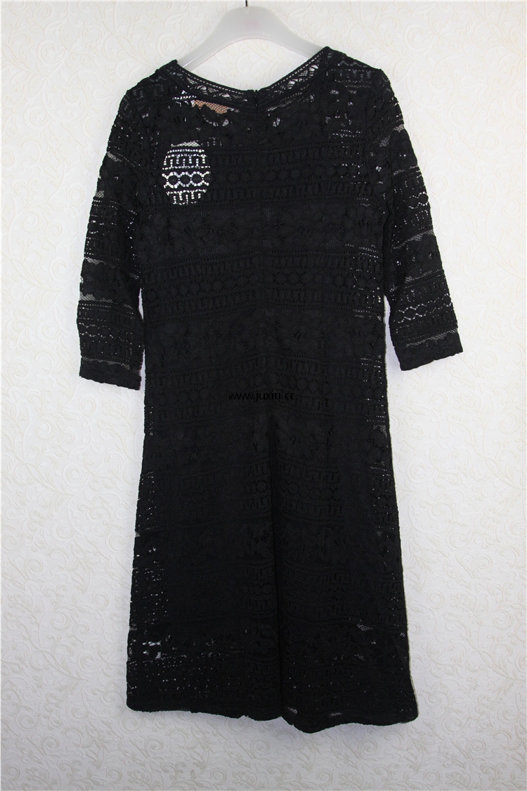 38W8743904[38周]蕾丝礼服连衣裙