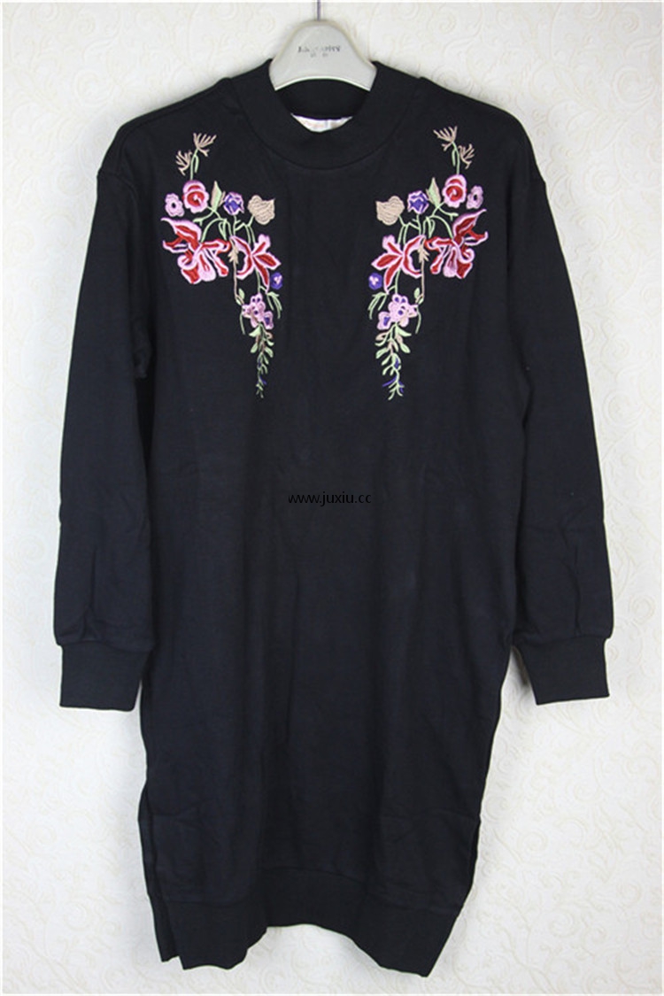 38W8733825[38周]刺绣长款卫衣