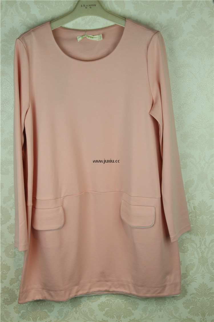 JQ832207	[韵佳麒]针织长袖衣裙