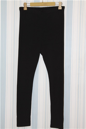 [爱宝]坑纹料素面打底裤